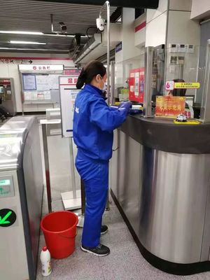 上海地鐵全面強化消毒，筑牢公共交通防疫屏障